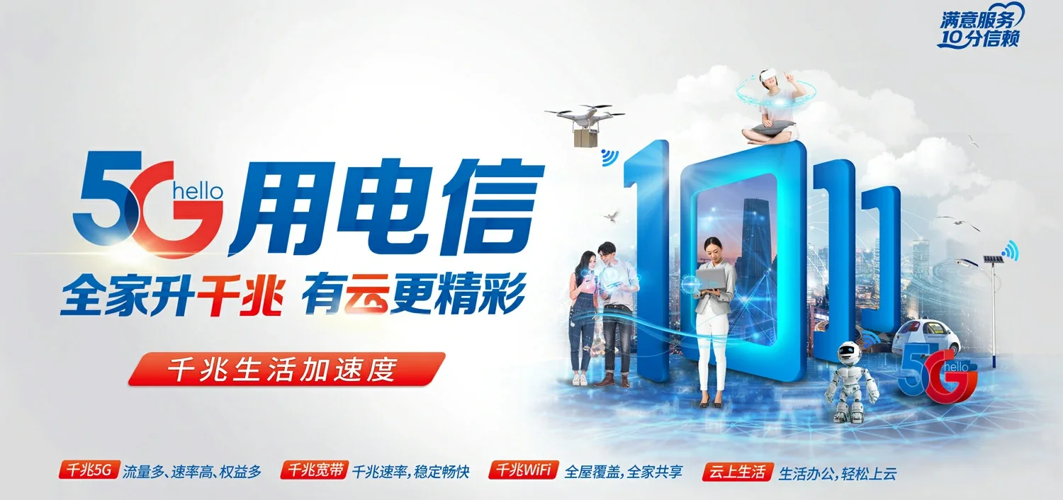 中国电信 大洼区电信宽带 宽带套餐